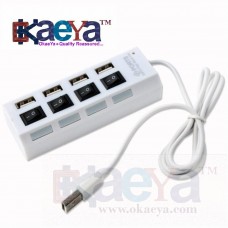 OkaeYa-MAXICOM 4 PORT 3.0 USB HUB HIGH SPEED 480 MBPS